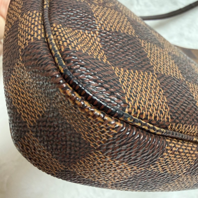 ▫️最好用的麻將包▫️95新LV棋盤格麻將包腋下包肩背包-7