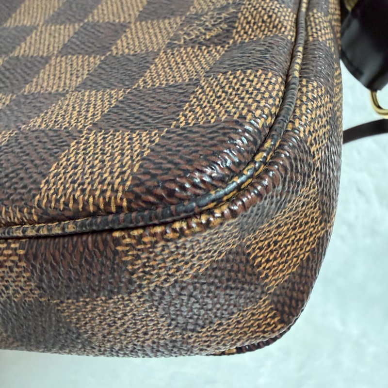 ▫️最好用的麻將包▫️95新LV棋盤格麻將包腋下包肩背包-8