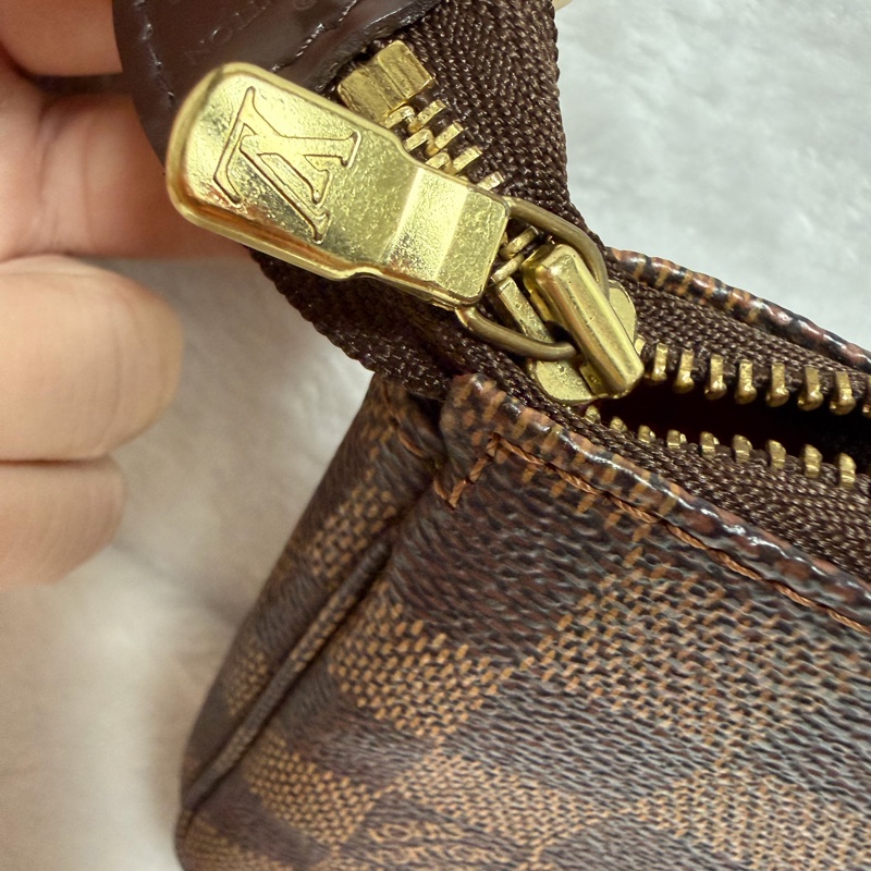 ▫️最好用的麻將包▫️95新LV棋盤格麻將包腋下包肩背包-15