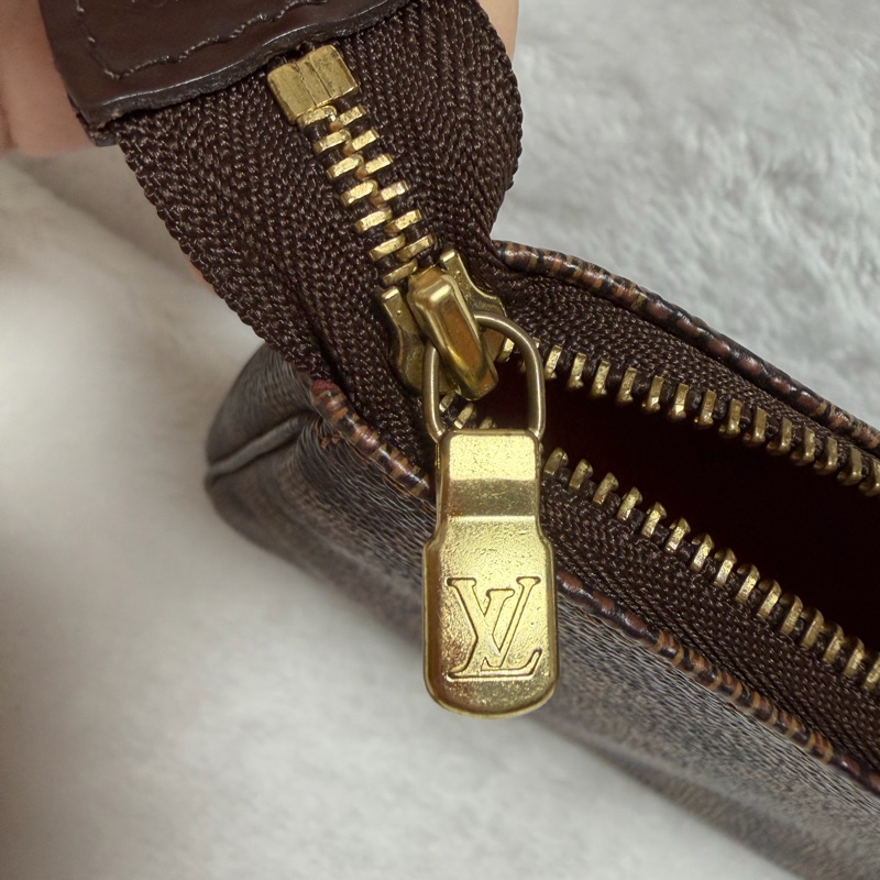 ▫️最好用的麻將包▫️95新LV棋盤格麻將包腋下包肩背包-16