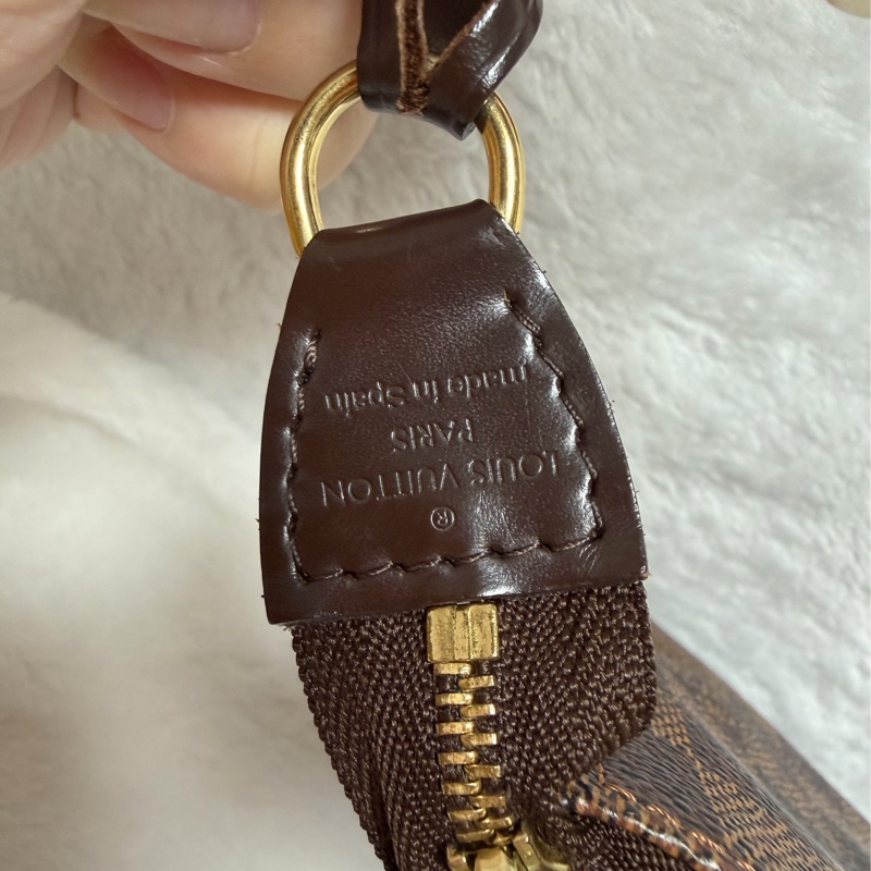 ▫️最好用的麻將包▫️95新LV棋盤格麻將包腋下包肩背包-17