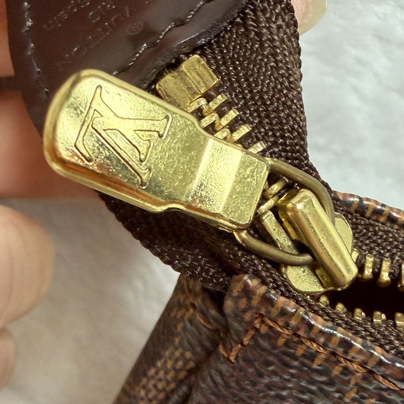 ▫️最好用的麻將包▫️95新LV棋盤格麻將包腋下包肩背包-21