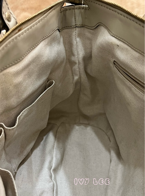 Gucci 烏木色 緹花帆布 白色牛皮飾邊 兩用包 247902 斜背包 肩背手提 正品 二手精品-8