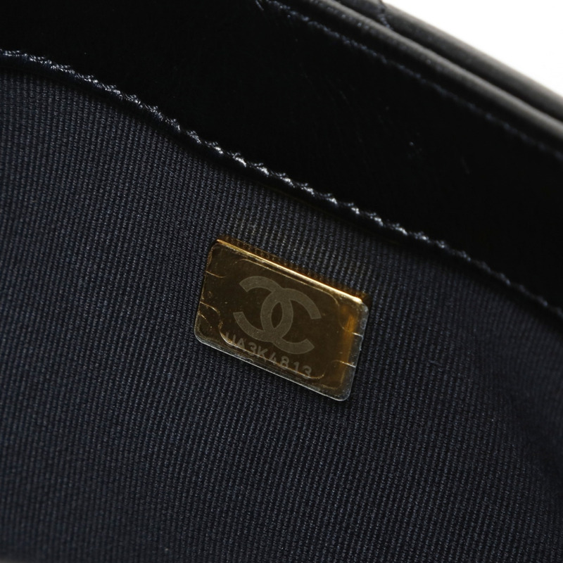 香奈兒 (CHANEL) Matelasse 鏈條肩背包,黑色,WS26058-10