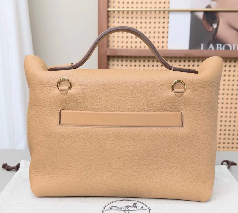 愛馬仕餅乾色金扣2424小號 29cm-1