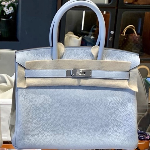 愛馬仕 Hermes Birkin 30 聖杯藍 Togo皮 Z刻 2021年