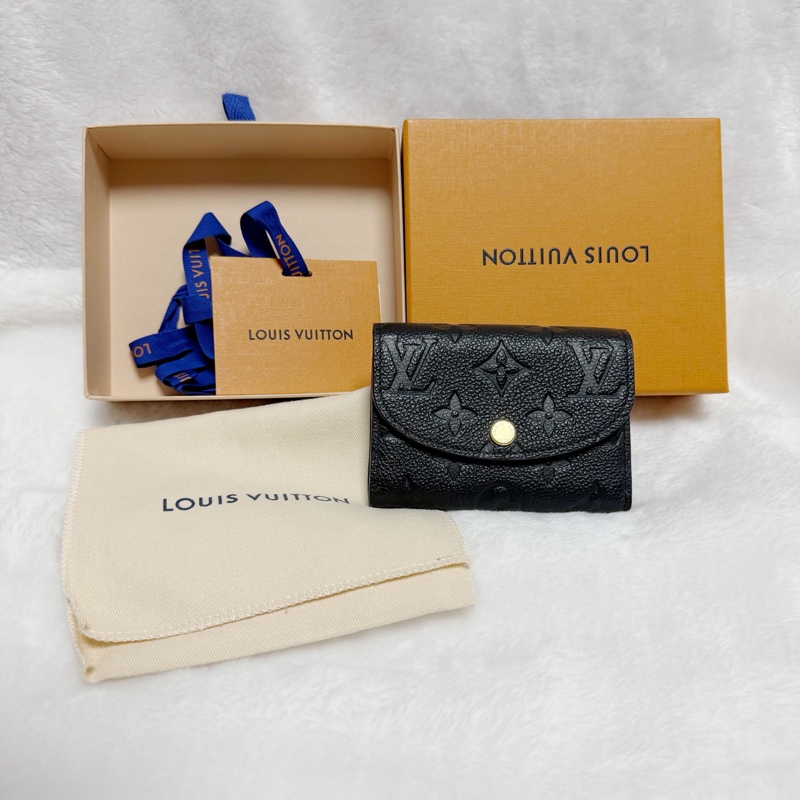 ▫️卡包零錢包入門推薦▫️LV全皮壓紋零錢包老花壓紋零錢包 卡包-0