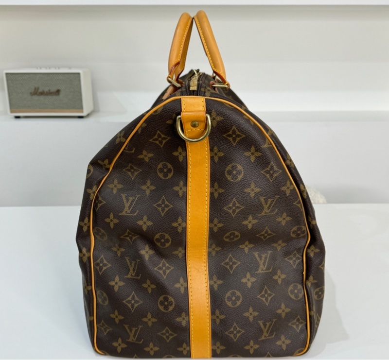 【稀有背帶款💗】 LV Keepall 60 背帶款 旅行袋 (專櫃10.6萬)-2