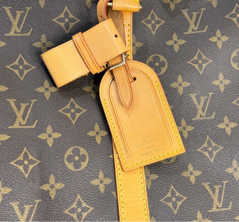 【稀有背帶款💗】 LV Keepall 60 背帶款 旅行袋 (專櫃10.6萬)-5