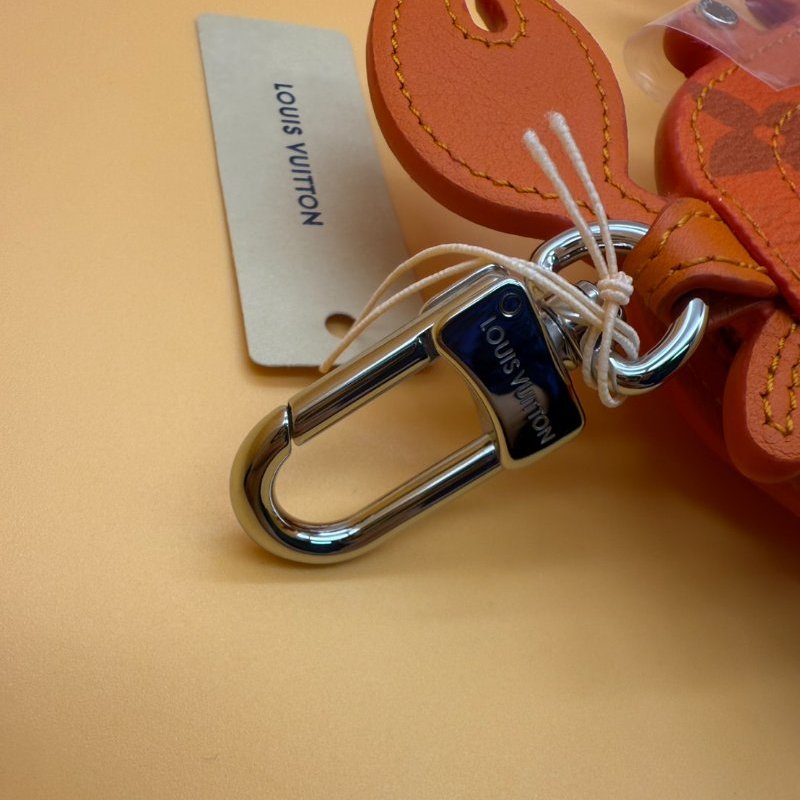 LV 全新 Crab 包包吊飾 掛飾 零錢包 螃蟹 橘色 M01929-6