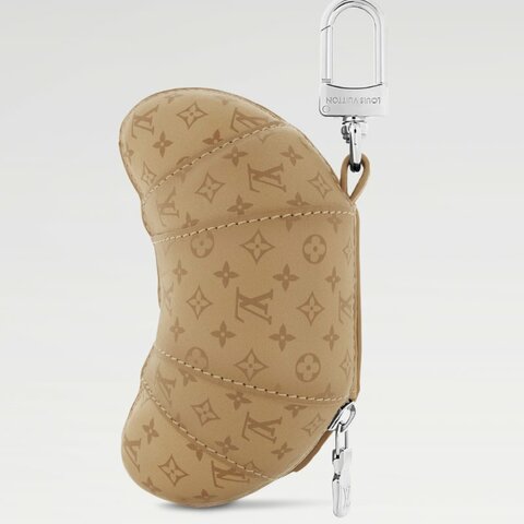 LV 全新 Croissant  可頌 牛角麵包 包包吊飾 掛飾 零錢包 M01858