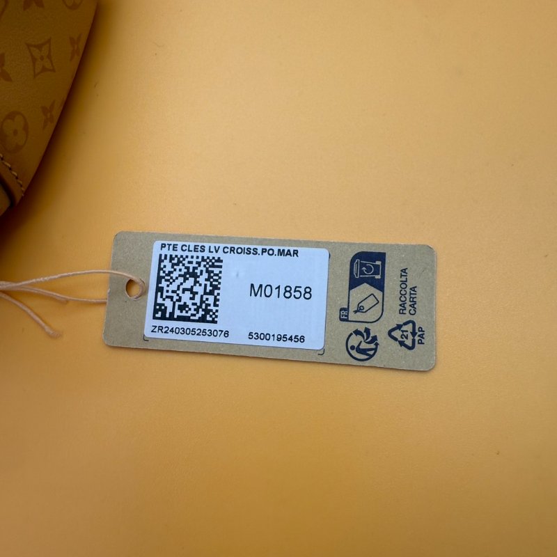 LV 全新 Croissant 可頌 牛角麵包 包包吊飾 掛飾 零錢包 M01858-7