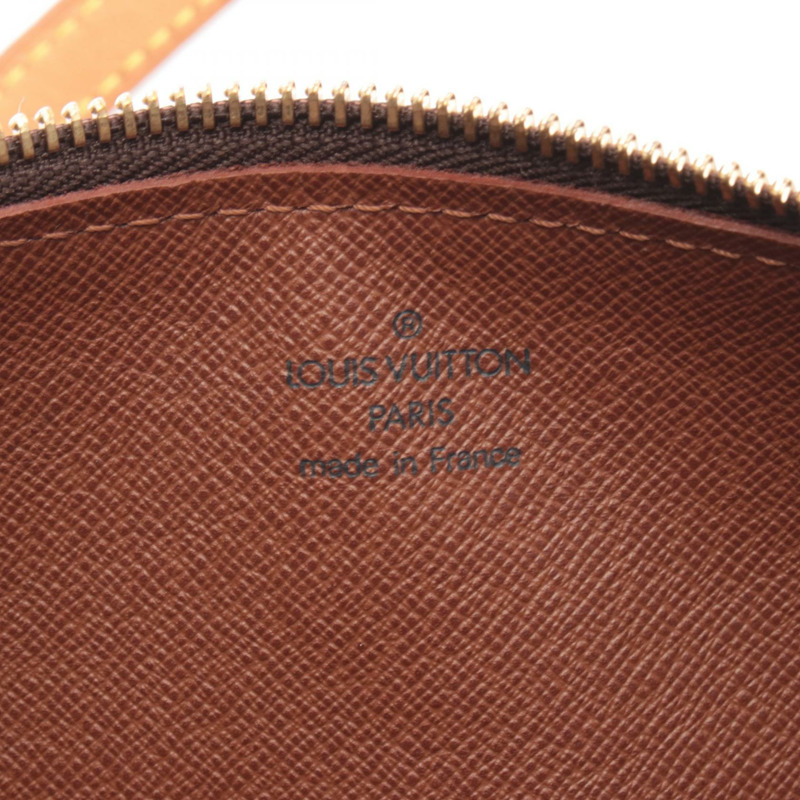 路易威登 Papillon 30 單肩手提包 M51385 Monogram 皮革 棕色 二手-3