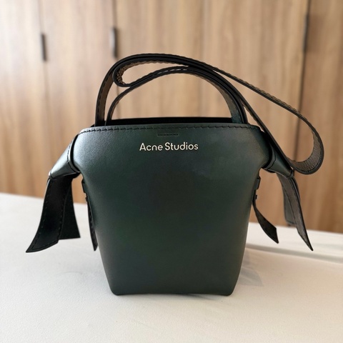 Acne Studios Musubi Mini Shoulder Bag 森林綠（官網已斷貨）
