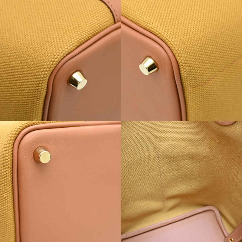 愛馬仕 Picotin Lock PM Cargo Bag,W 印記,2024 年款,金色五金,女士手提包,Swift 皮革,芝麻色(黃米色)-6