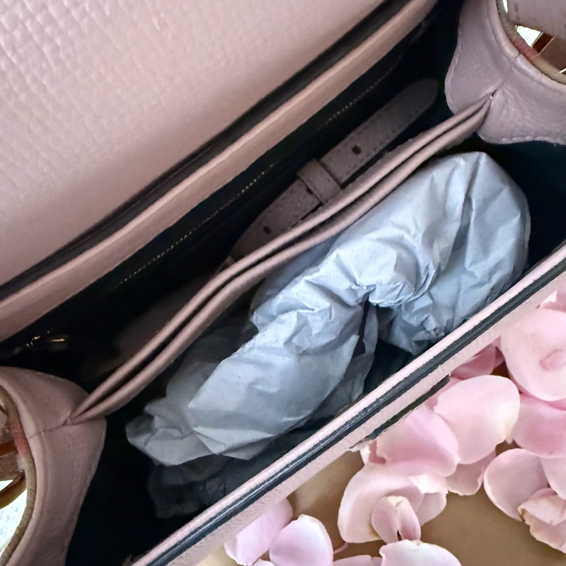 Burberry 乾燥玫瑰色斜背包💓-9