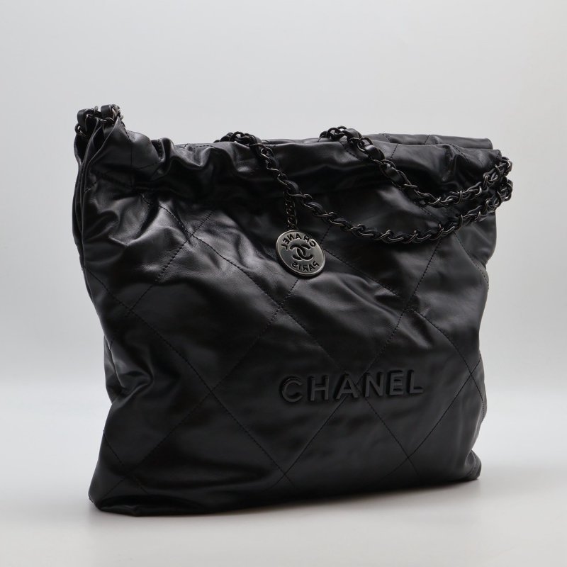 CHANEL 22 Bag - 小號so black-1