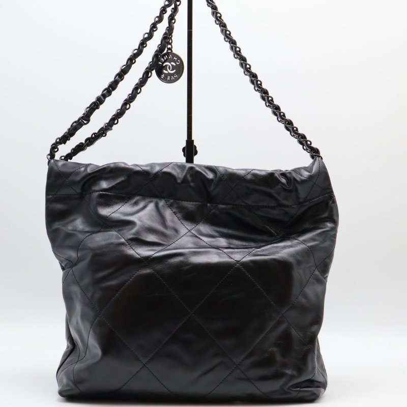 CHANEL 22 Bag - 小號so black-3