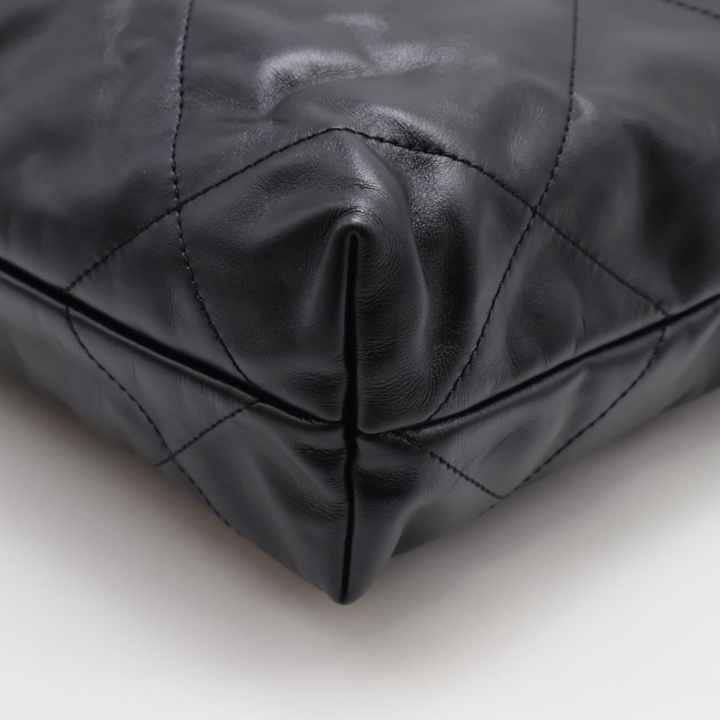 CHANEL 22 Bag - 小號so black-19