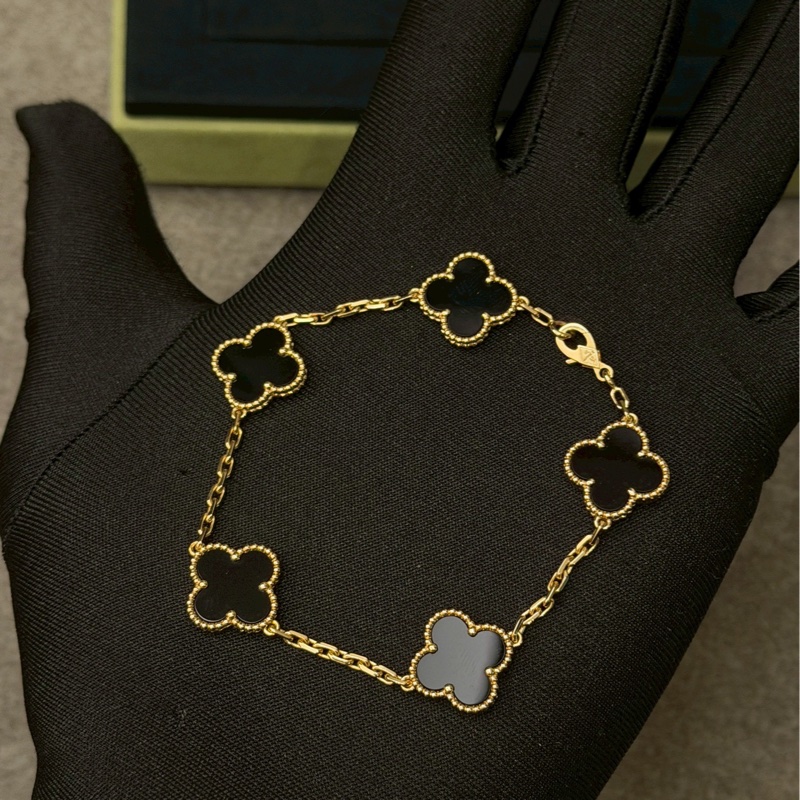 VCA黑瑪瑙五花手鍊-2