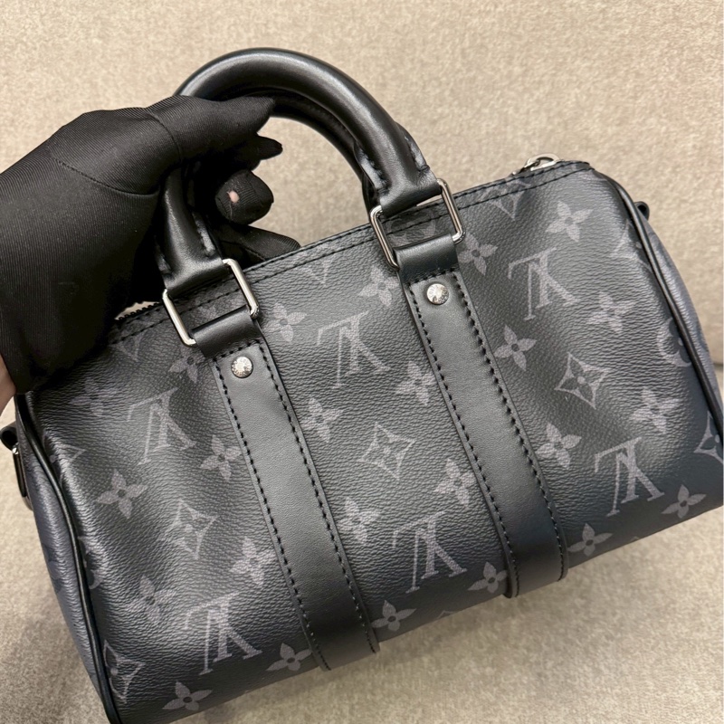 LV KEEPALL25黑老花-2