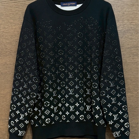 LV  黑色漸變棉質衛衣