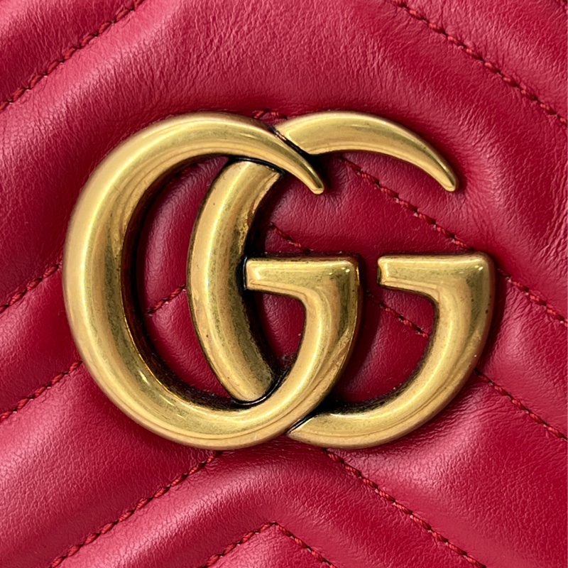 香緹國際精品 888 Gucci 馬蒙相機包 紅色-1