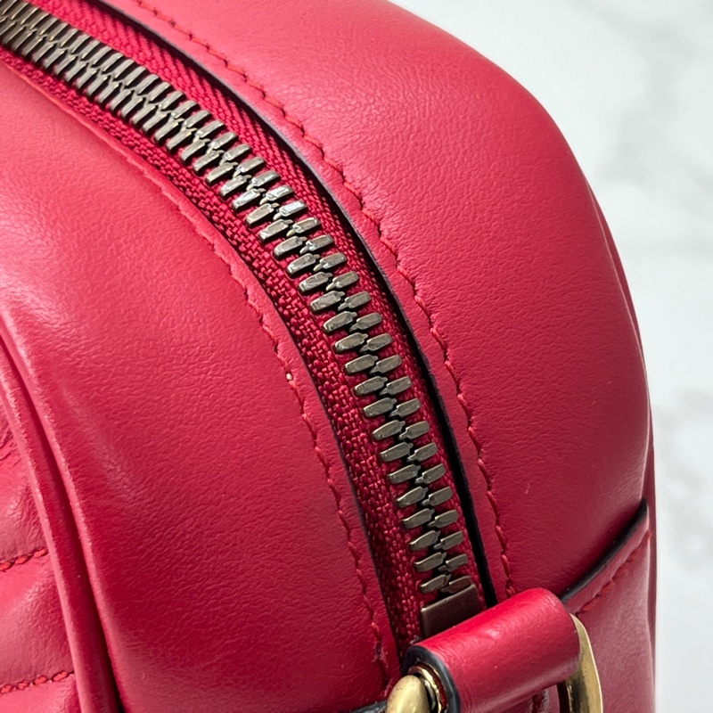 香緹國際精品 888 Gucci 馬蒙相機包 紅色-2