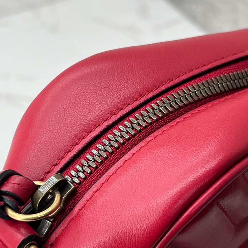 香緹國際精品 888 Gucci 馬蒙相機包 紅色-4