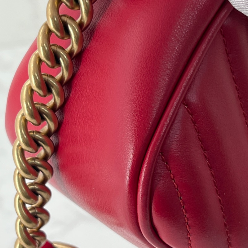 香緹國際精品 888 Gucci 馬蒙相機包 紅色-5