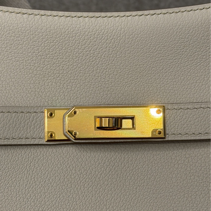 愛馬仕mini吉普賽冰川白-8