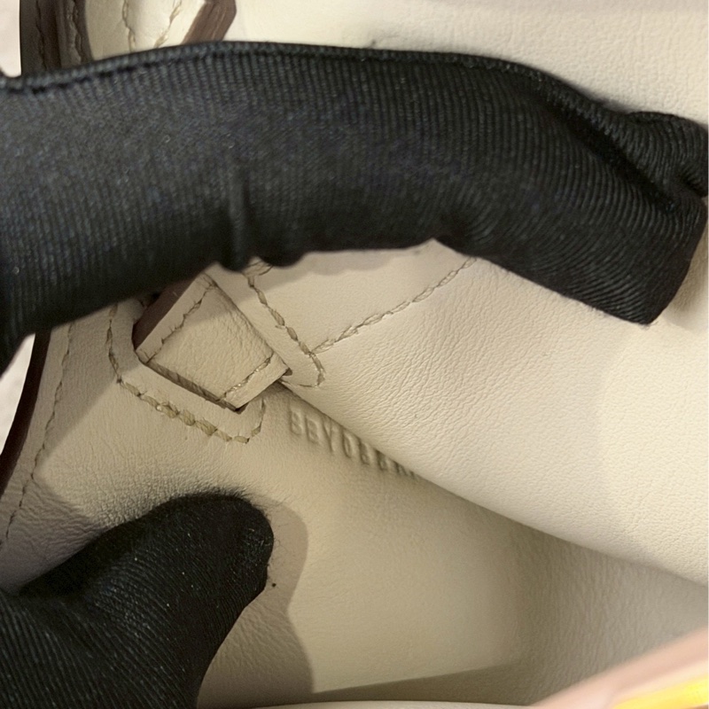 愛馬仕mini吉普賽冰川白-9