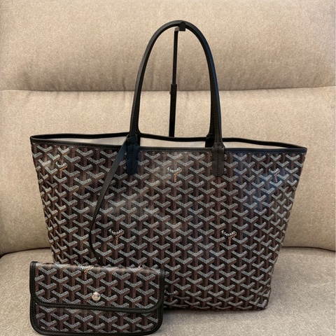 GOYARD黑色購物包pm