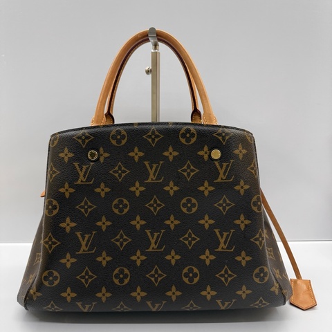 LOUIS VUITTON  路易威登 老花MONTAIGNE MM 手提肩背2way包 M41056