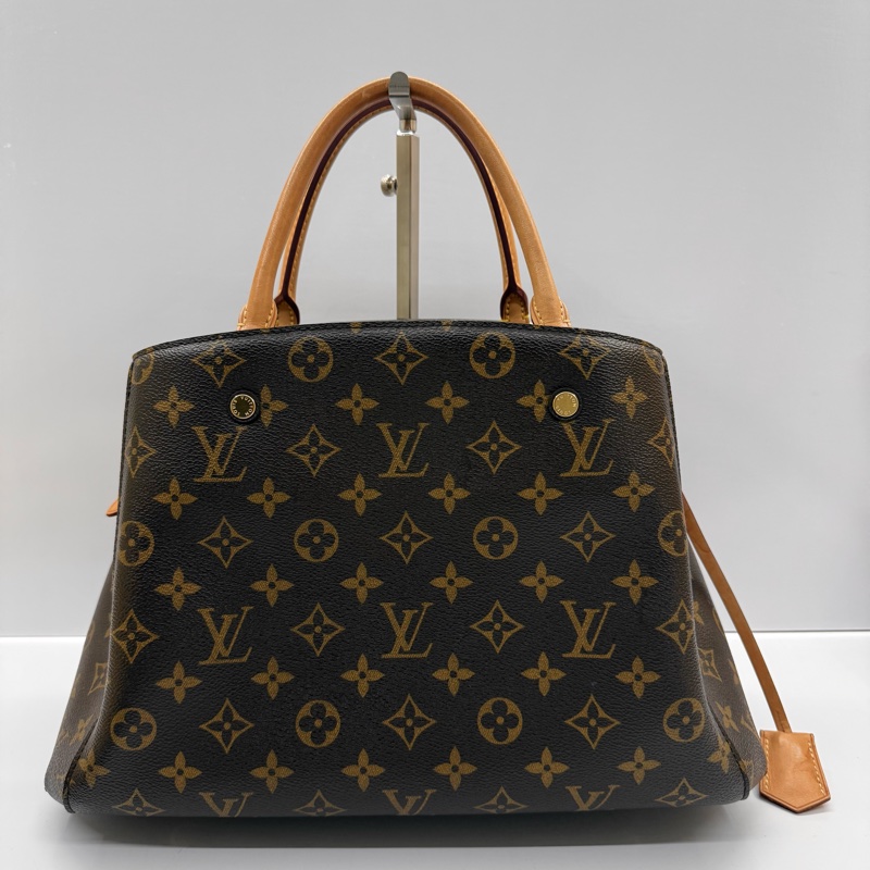 LOUIS VUITTON  路易威登 老花MONTAIGNE MM 手提肩背2way包 M41056-0