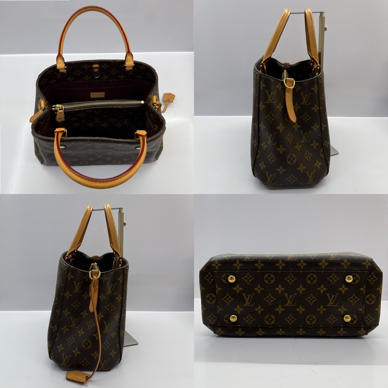 LOUIS VUITTON  路易威登 老花MONTAIGNE MM 手提肩背2way包 M41056-3