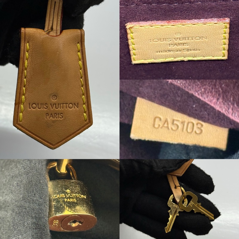 LOUIS VUITTON  路易威登 老花MONTAIGNE MM 手提肩背2way包 M41056-7