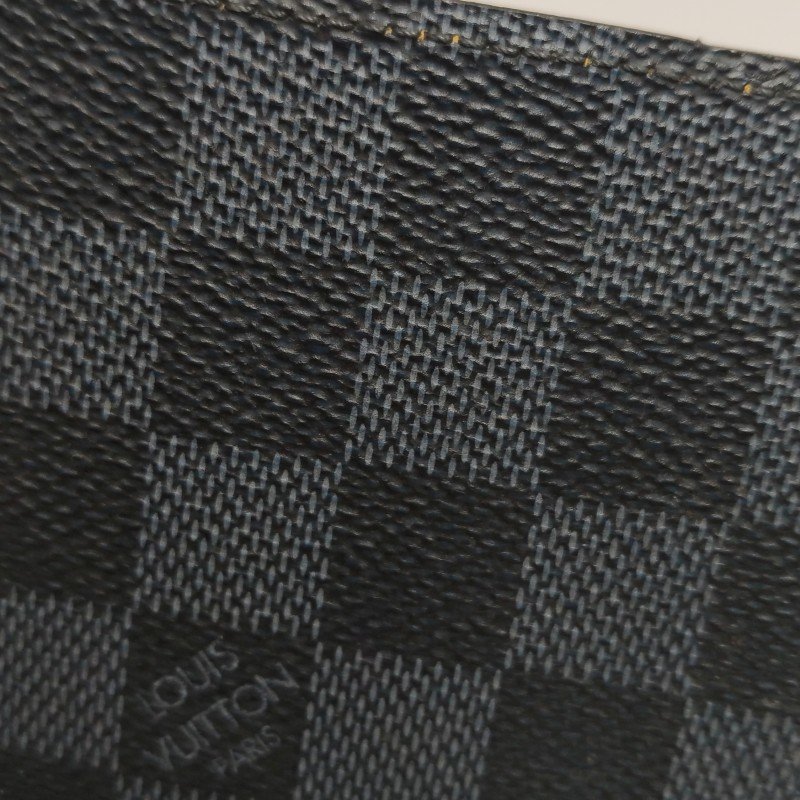 Louis Vuitton(LV)Multiple牛皮棋盤格對折錢包-9