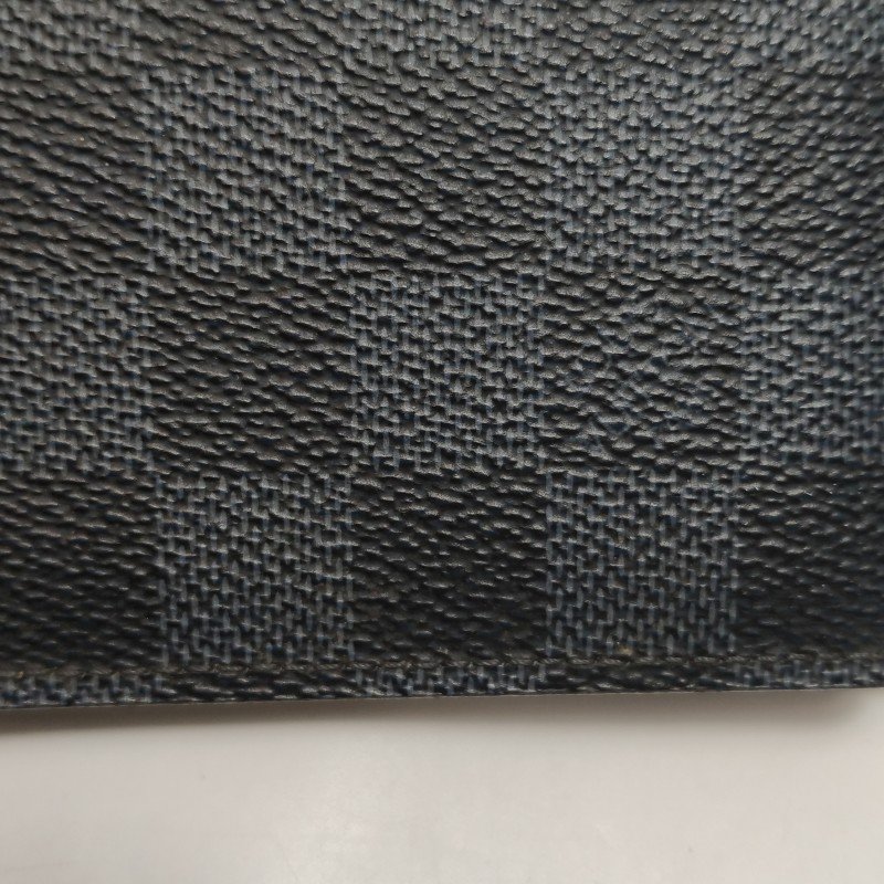 Louis Vuitton(LV)Multiple牛皮棋盤格對折錢包-10