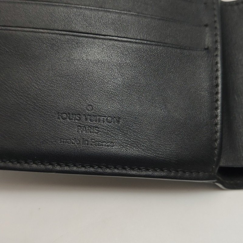 Louis Vuitton(LV)Multiple牛皮棋盤格對折錢包-13