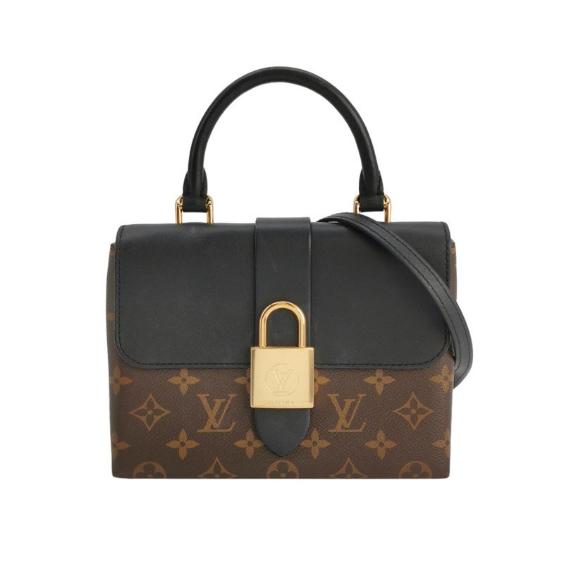 Louis Vuitton (LV)LockyBB牛皮老花鎖頭包斜背包單肩包晶片款-0