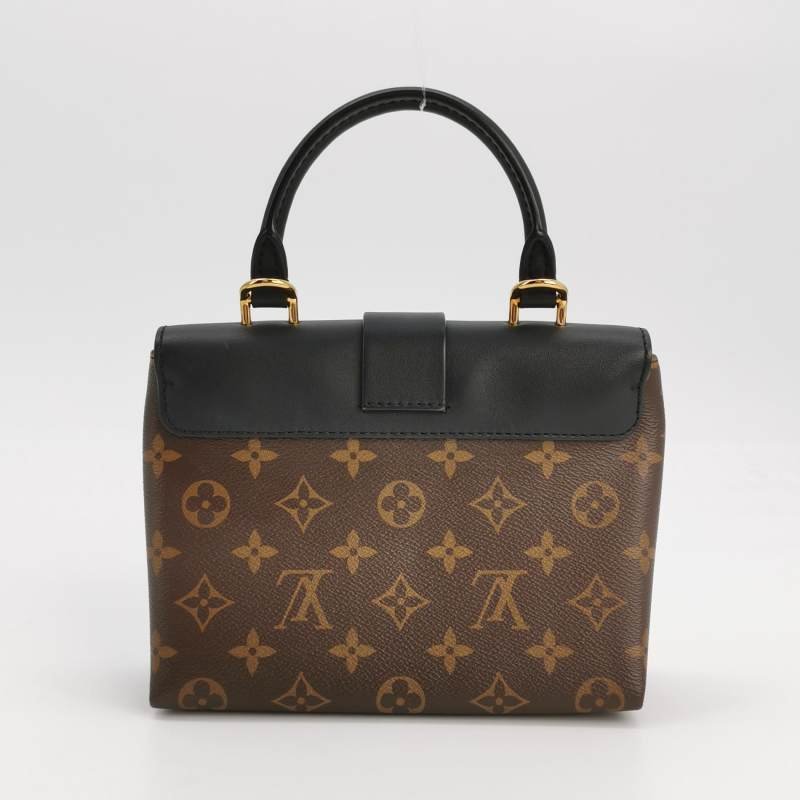 Louis Vuitton (LV)LockyBB牛皮老花鎖頭包斜背包單肩包晶片款-4