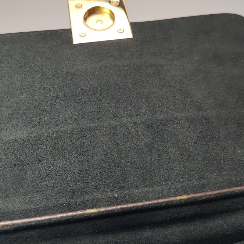 Louis Vuitton (LV)LockyBB牛皮老花鎖頭包斜背包單肩包晶片款-9