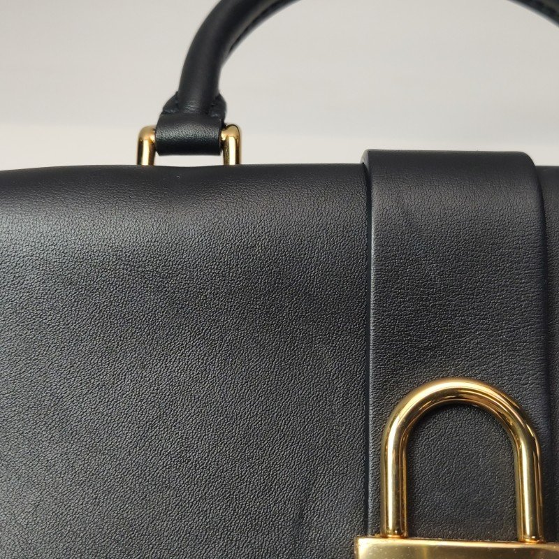 Louis Vuitton (LV)LockyBB牛皮老花鎖頭包斜背包單肩包晶片款-19