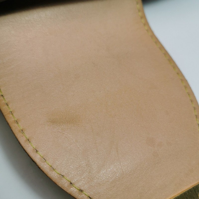 Louis Vuitton (LV)Stresa植鞣革拼色棋盤格扣環包肩包-7