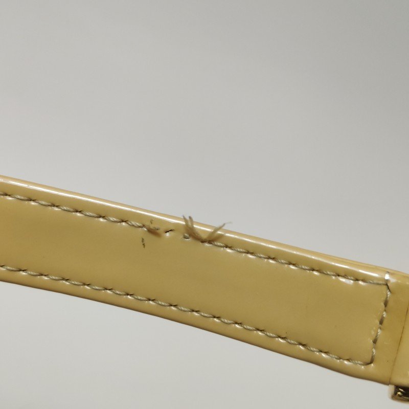 Dior Lady Dior戴妃包款中型漆皮藤格紋字母Logo吊飾單肩包-20