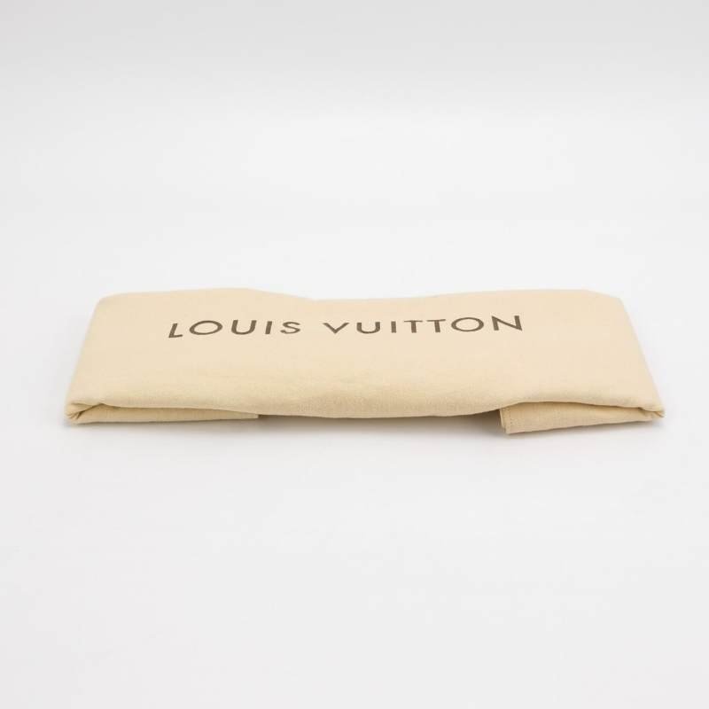Louis Vuitton (LV) Montsouris植鞣革Monogram印花抽繩雙肩包晶片款-8
