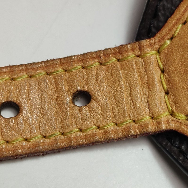 Louis Vuitton (LV) Montsouris植鞣革Monogram印花抽繩雙肩包晶片款-17