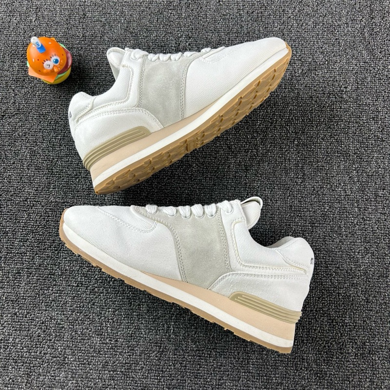 99新 MiuMiu繆繆白色運動鞋 尺碼37-10