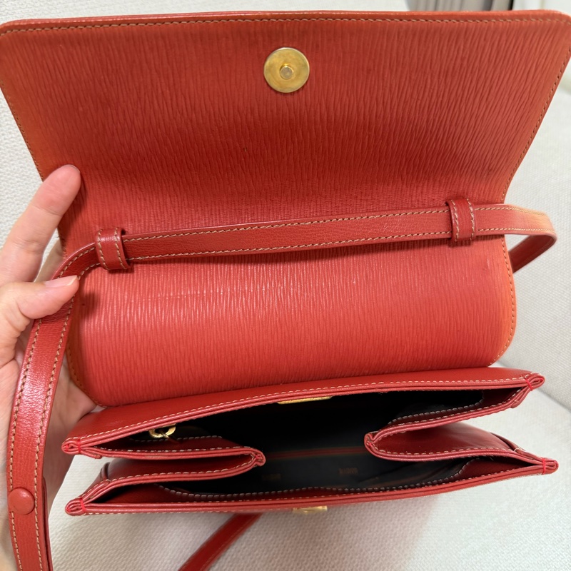 LOEWE蛇骨包 手把皮革 真皮 手提包-4